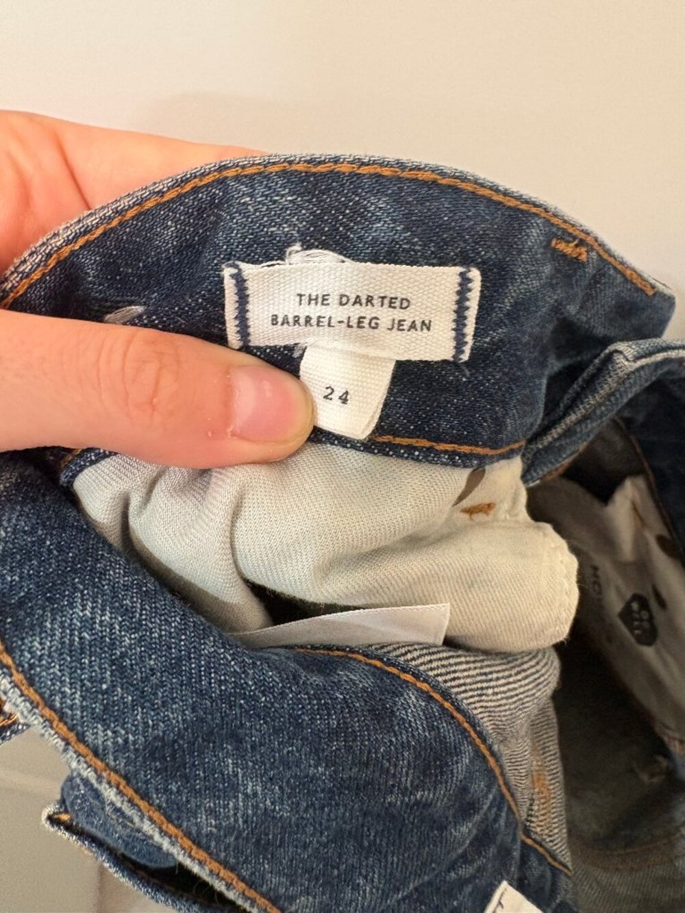 Madewell barrel leg jean - Picture 4 of 4